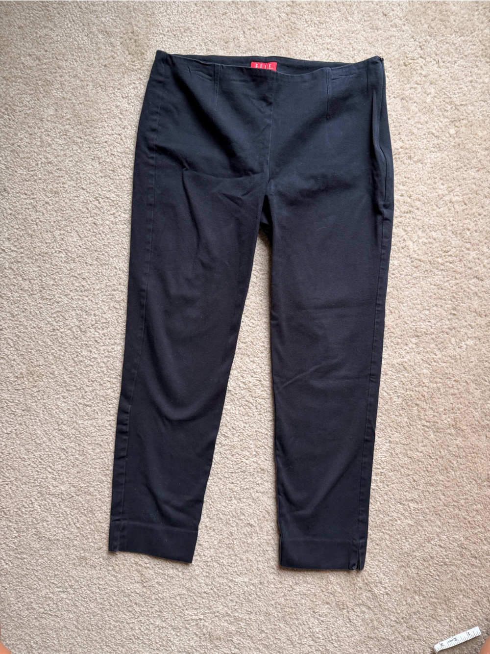 Black Stretch capris